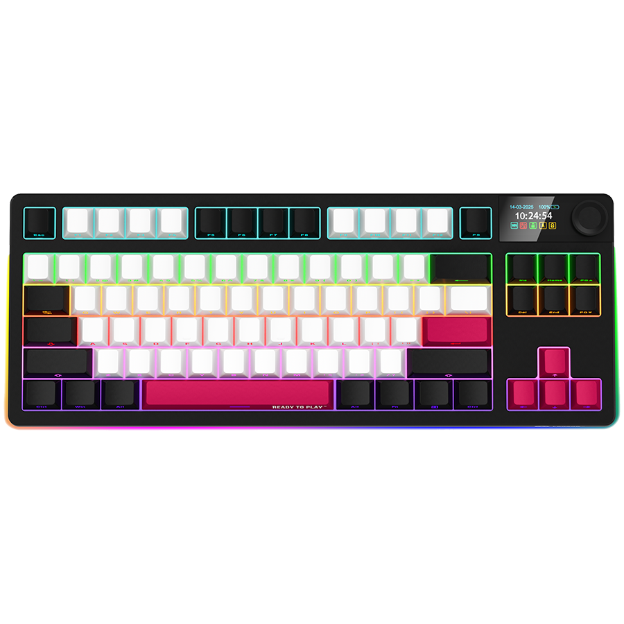 LORGAR LRG-KBP70TKLW-BK-US