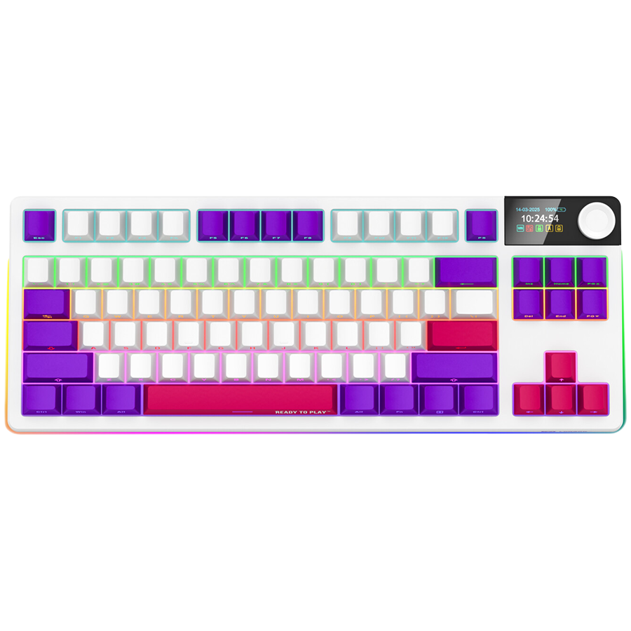 LORGAR LRG-KBP70TKLW-WH-US