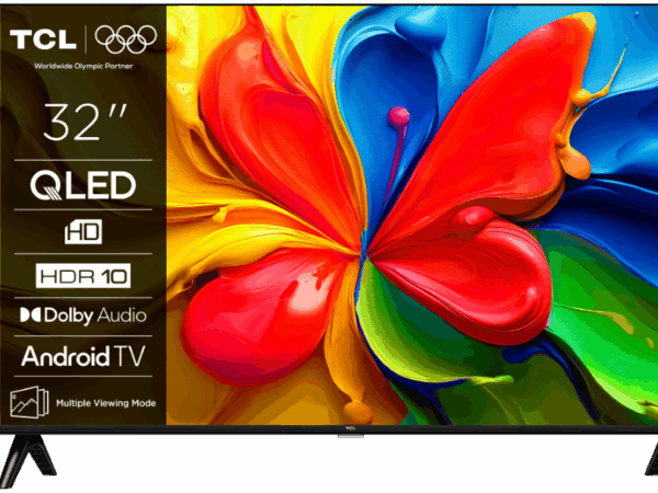 TCL 32"S4K HD QLED TV60Hz HDR 10 Android TV;Dolby Digital Plus 32S4K
