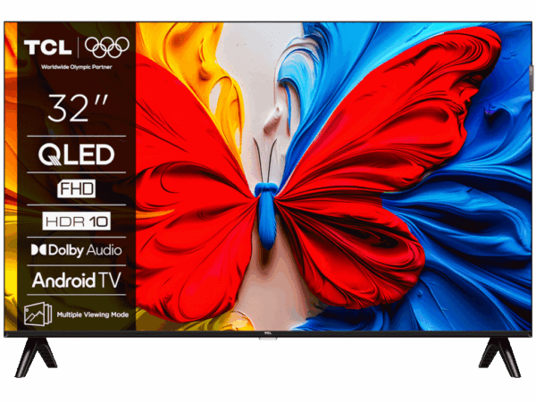 TCL 32"S5K FHD QLED TV60 Hz HDR 10 Android TV;Dolby Digital Plus 32S5K