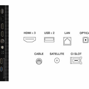 TCL 50"P7K 4K QLED TV 60HzGoogle TV; HDR multi-format;HVA Panel; Game Master; Dolby Atmos; - Slika 4