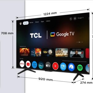 TCL 55"P7K 4K QLED TV 60HzGoogle TV; HDR multi-format;HVA Panel; Game Master; Dolby Atmos; - Slika 2