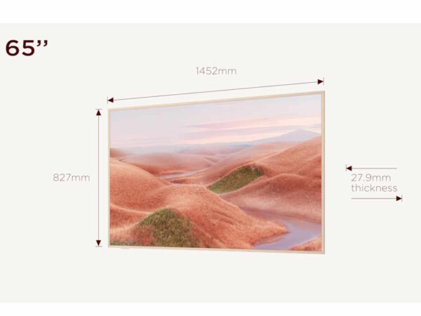 TCL 65"A300W NXTVISION 4K QLEDGoogle OS; 144Hz VRR ART TV;Dolby Atmos; Ambient mode; HDMI 2.1 65A300W