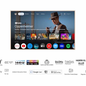 TCL 65"A300W NXTVISION 4K QLEDGoogle OS; 144Hz VRR ART TV;Dolby Atmos; Ambient mode; HDMI 2.1 - Slika 2