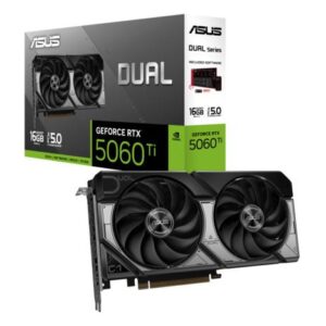 ASUS VGA DUAL-RTX5060TI-O16G 16GB GDDR7 OC Edition,128-bit 3x DP, 1x HDMI - Slika 1