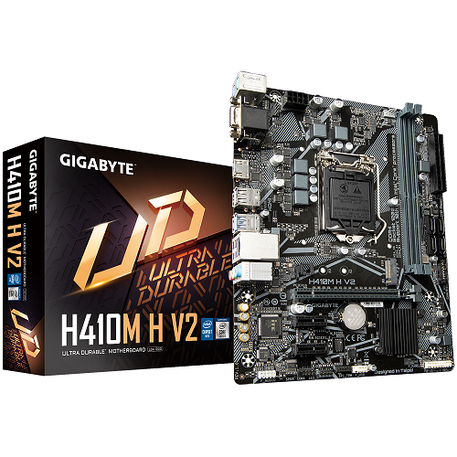 GIGABYTE MB H410M H V2 1.0Intel H410;LGA1200;2xDDR4VGA