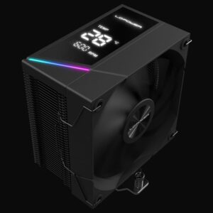 LC-Power LC-CC-120-DB6 Cooler DIGI series AIR Cooler 230w TDP, 120mm, Display - Slika 1
