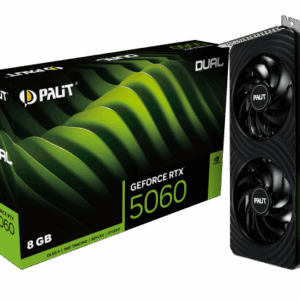 PALIT VGA 5060 Dual 8GB 8GB GDDR7, 128-bit,  3x DP, 1x HDMI - Slika 1