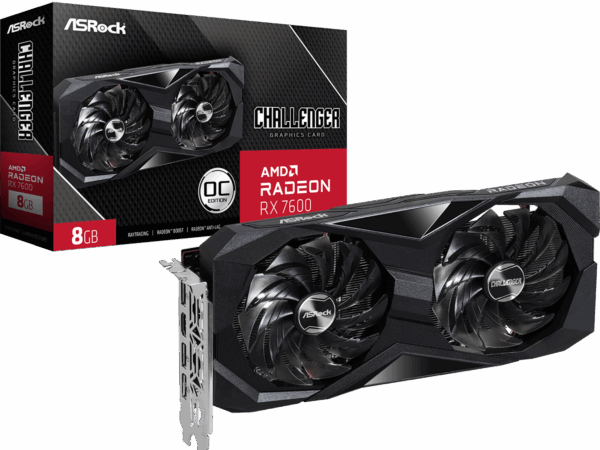 ASROCK VGA RX7600 CL 8GOChallenger