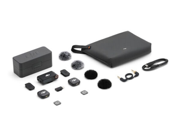 DJI Mic 3 (2TX+1RX+CC)mikrofon