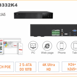 NVR Longse snimač 32ch 4K H.265 HDMI 2 x RJ45 - Slika 1