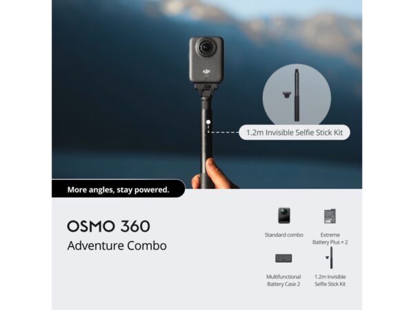 DJI Osmo 360 Adventure Combokamera