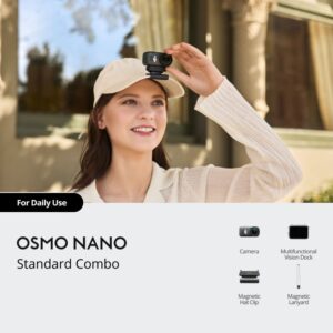 DJI Osmo Nano Standard C 120GBkamerica,1-inch senzor,120MP 360slike,do 100min snimanje - Slika 1
