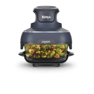 Ninja CRISPi 4u1 plavo/crna4 funkcije,prenosna friteza,snaga 1700W,2 posude 2.8L i 1.4L - Slika 1