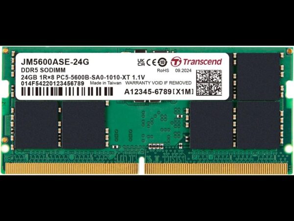 Transcend DDR5 24G 5600 SODIMM