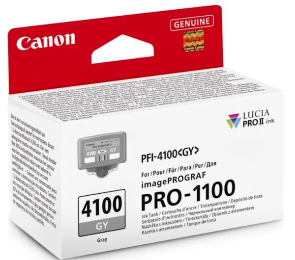 Tinta CANON PFI-4100 GY Tinta CANON PFI-4100 GY