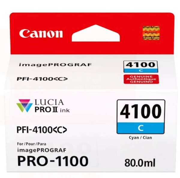Tinta CANON PFI-4100 C Tinta CANON PFI-4100 C
