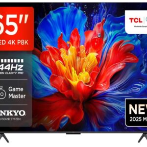 TCL 65"P8K 4K QLED TV 144HzGoogle TV; Motion Clarity Pro;Game Master; Onkyo 2.1; - Slika 1