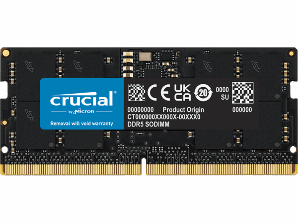 Crucial DDR5 16GB SODIMM 4800