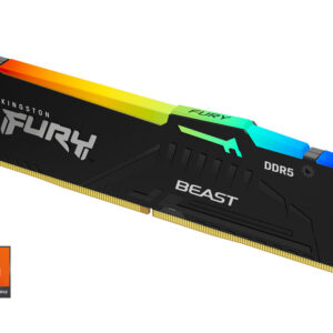 Kingston 16GB 5600MHz DDR5 RGBFury Beast, CL36, EXPO - Slika 1