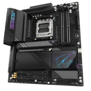 Gigabyte MB X870E AORUS PRO AM5, 4x DDR5, 4x M.2, 4xSATA 2x HDMI, 10x USB, ATX - Slika 1