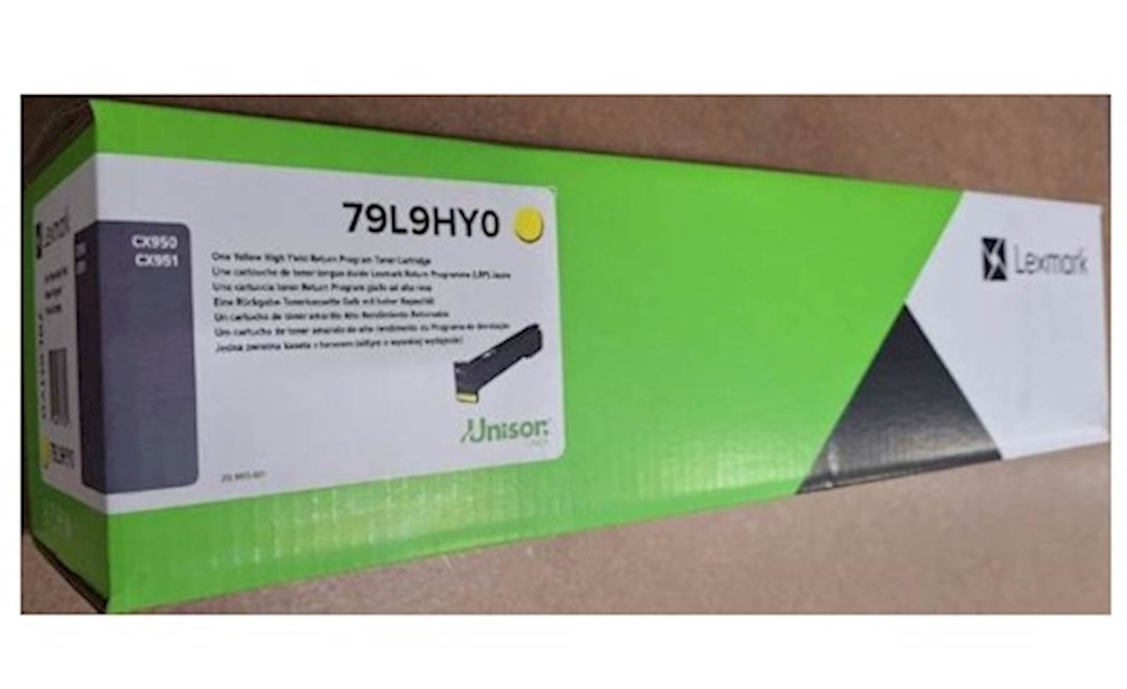 TONER LEXMARK Y ZA CX950/CX951