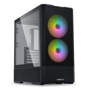 Lian Li Case Lancool 207 Black ATX, 2x 120mm, 2x 140 ARGB Mid Tower - Slika 1