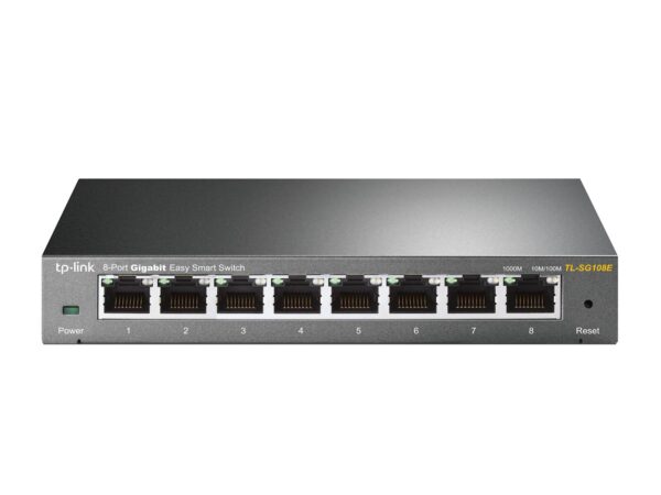 Switch TP-Link Omada 8-Port Gigabit Easy Smart TL-SG108E Switch TP-Link Omada 8-Port Gigabit Easy Smart TL-SG108E