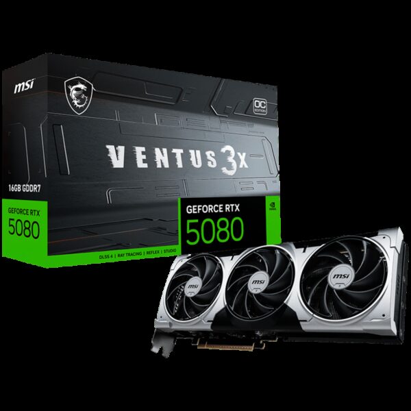 MSI RTX 5080 16G VENTUS 3X OC MSI RTX 5080 16G VENTUS 3X OC