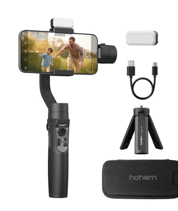 Stabilizator HOHEM iSteady Mobile+ Kit Black Stabilizator HOHEM iSteady Mobile+ Kit Black
