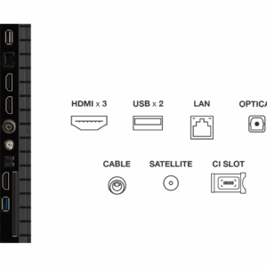 TCL 75"P7K 4K QLED TV 60HzGoogle TV; HDR multi-format;HVA Panel; Game Master; Dolby Atmos; - Slika 1