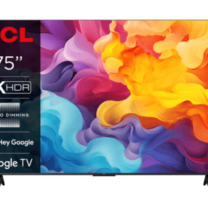 TCL 75"V6B 4K HDR TV Google OSHDR10 and HDR HLG; HDMI 2.1;Game Master 2.0; Dolby Audio - Slika 1
