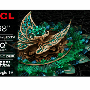 TCL 98"C765 QD-Mini LED 4K TVHDR 2400 nits; QLED PRO;ONKYO 2.1ch; 144Hz VRR; Google TV - Slika 1