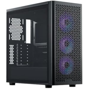 Cooler Master Elite 502 Black Mid tower, ATX, 3x ARGB 120mm fans - Slika 1