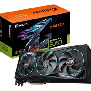 Gigabyte 5080 Aorus Master 16G16GB, GDDR7, 256-bit,3x DP, 1x HDMI - Slika 1