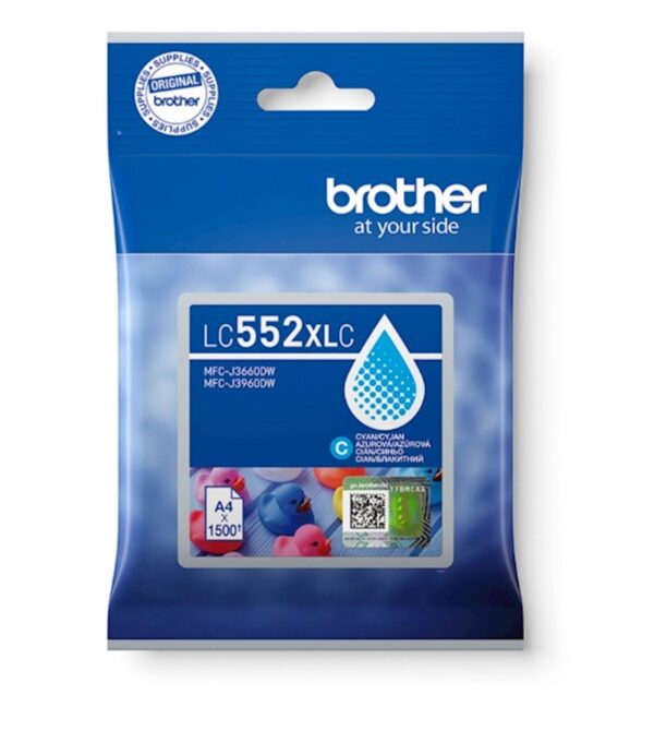 Tinta BROTHER LC552XLC Tinta BROTHER LC552XLC