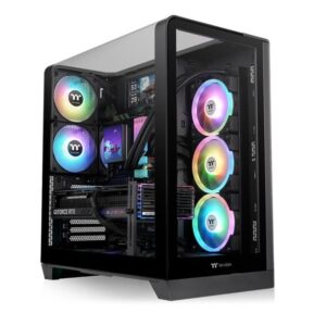 Thermaltake View 390 TGMid Tower, tempered glass2x120mm PWM fan, GPU: 460mm - Slika 1