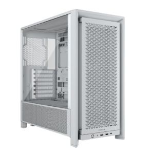 CORSAIR FRAME 4000D RS Case3xRS120 fans, 360mm radiator170mm cooler, 430mm GPU, ATX, White - Slika 1