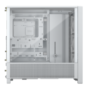 CORSAIR FRAME 4000D RS Case3xRS120 fans, 360mm radiator170mm cooler, 430mm GPU, ATX, White - Slika 2