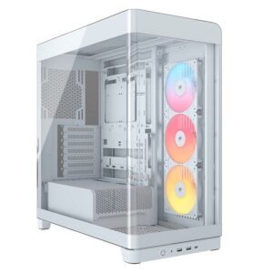CORSAIR FRAME 4500X RS-R ARGBW,  Mid-Tower Case, 3xRS-R120360mm radiator, 185mm cooler, 460mm GPU - Slika 1