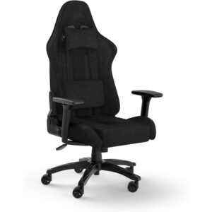 Corsair TC100 Gaming ChairRelaxed, Fabric Black/Black120kg - Slika 1