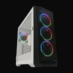 LC-Power Case Gaming 805BWHolo-1_X, Midi-Tower,4x120ARGBGPU: 390mm, CPU Cooler: 165mm - Slika 1