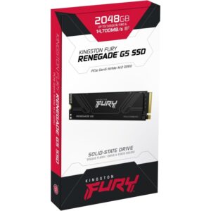 Kingston SSD 2TB NVMe M.2Fury Renegade, PCIe 5.0R/W : 14700/14000MB/s - Slika 1