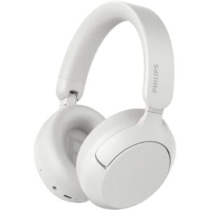 Philips TAH6000WT slušaliceprilagodljivo blokiranje bukeBT 6.0; reprodukcija do 80h; BIJELE - Slika 1