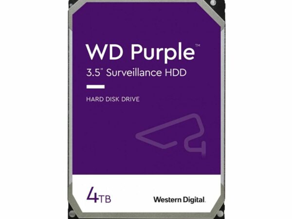 WD HDD 4TB SATA3 128MB Purple