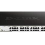 Switch DLINK 28-Port Gb PoE Smart Mnged + SFP DGS-1210-28P/E