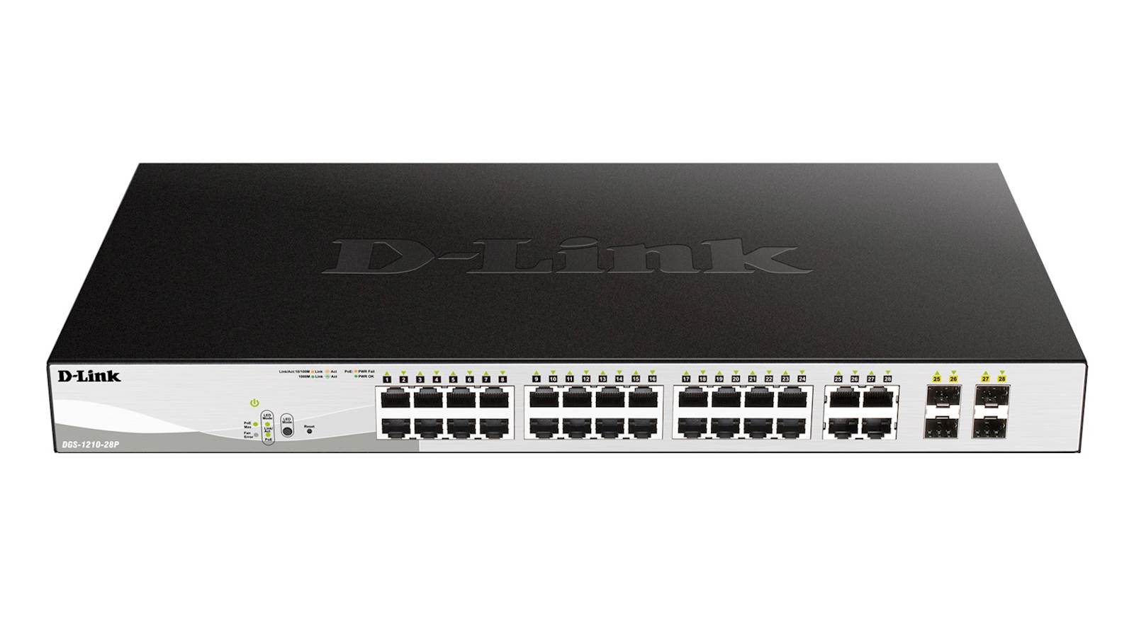 Switch DLINK 28-Port Gb PoE Smart Mnged + SFP