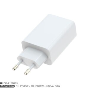 Zidni punjac FULMOVA GAN  65WZa tablete, laptope i telefone - Slika 1