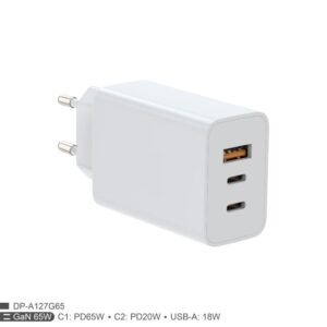 Zidni punjac FULMOVA GAN  65WZa tablete, laptope i telefone - Slika 2