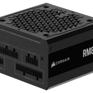 Corsair PSU 850W RM850eGold, Fully Modular, 12V-2x66xSATA, 3xPCIe, ATX 3.1, PCIe 5.1 - Slika 1